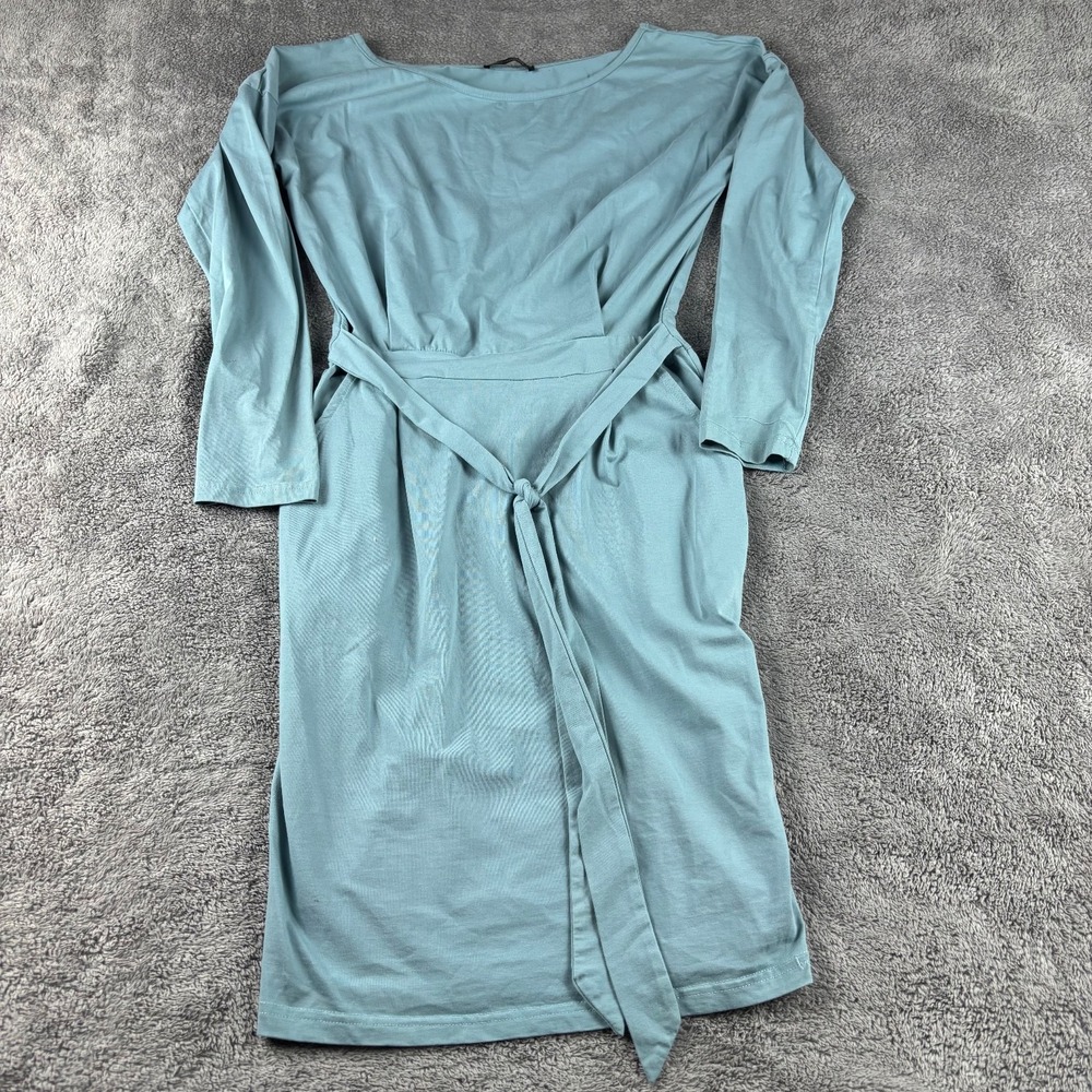 PRETTYGARDEN Round Neck Wrap Waist‎ Jumpsuit Womens Small Sage Green
